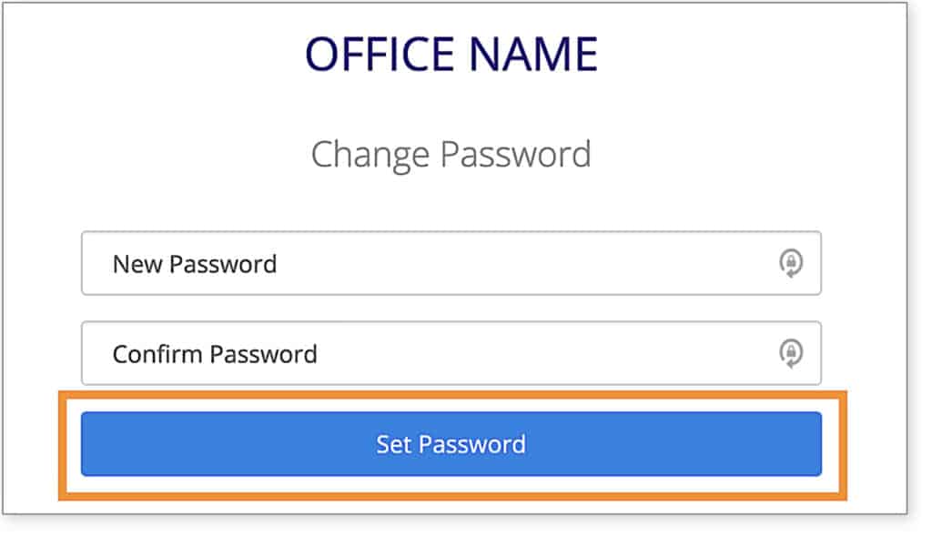 Change password 